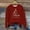 Wine, variant on Tetras Women 2024 Fall Top,Women's Casual Long Sleeve Sweatshirt,Crewneck Vacation Christmas Printing Cute Loose Tops