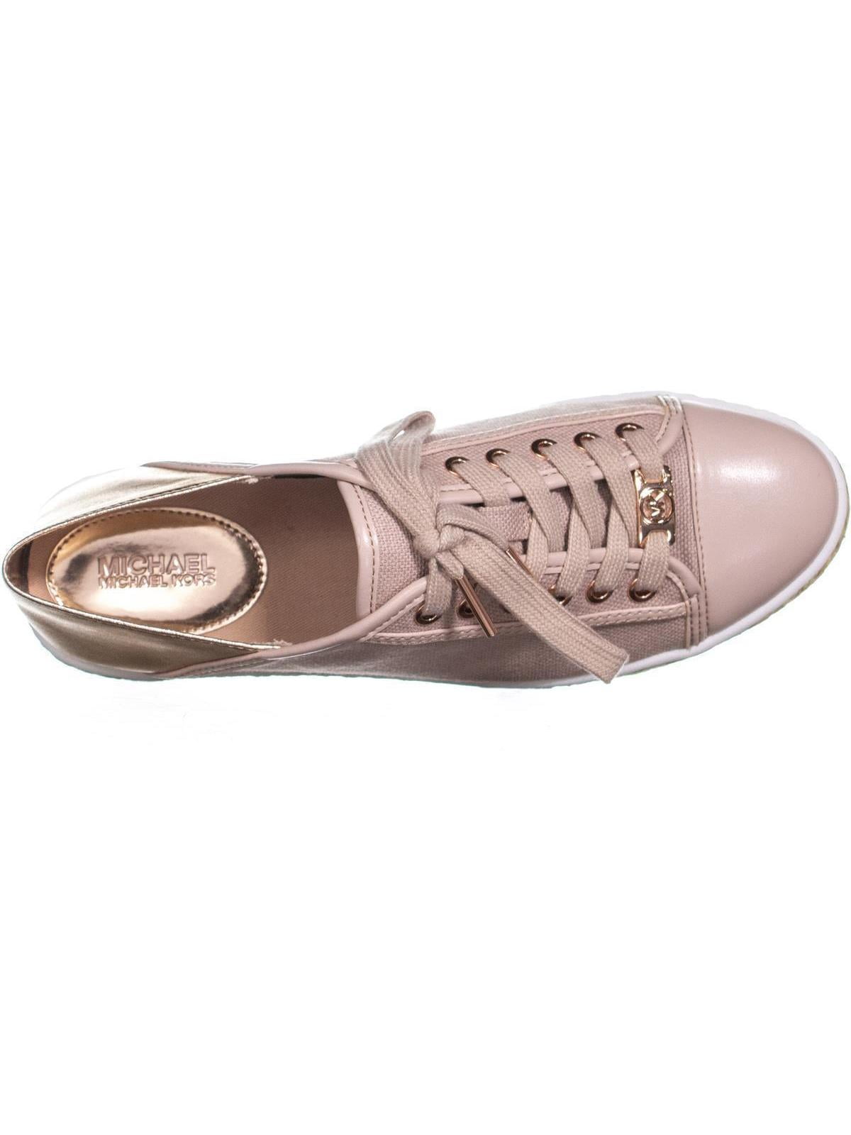 mk rose gold sneakers