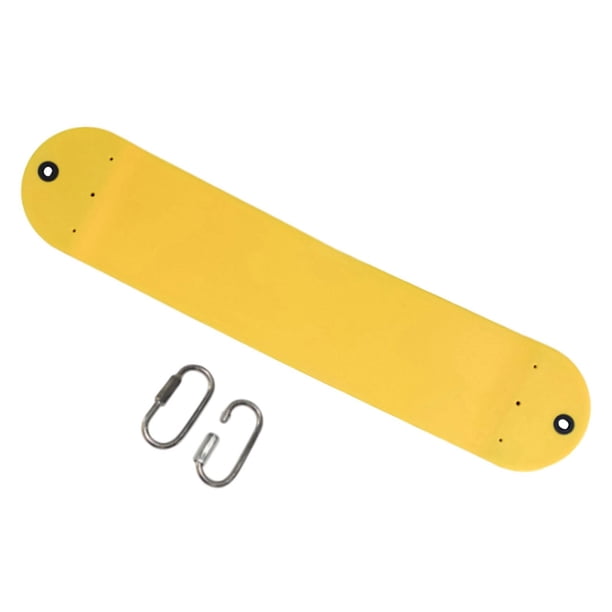 Columpio infantil, soporte duradero para silla de columpio, 660 lb, accesorios para columpio. Mosquetón Amarillo