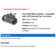 thumbnail image 2 of Front Right Wheel Cylinder - Compatible with 1953 Chevy Two-Ten Series, 2 of 2