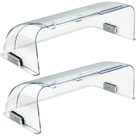 YANWEN Heating & Air Vent Deflector for Home Sidewall, Ceiling, Floor Registers Adjust Between 9”-14”, Magnetic Vent Covers for Under Furniture 2 Pack