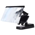thumbnail image 1 of Phone Screen Magnifier, Clear Bright Image Phone Stand Magnifier Reduce Visual Fatigue  for Videos, 1 of 7