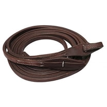 Showman 8' x 5/8" Oiled Harness Leather Split Reins