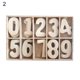 thumbnail image 2 of Gwong Juguete Número de madera Bloques de construcción de letras inglesas Niños Educación temprana Puzzle juguete Gwong 30003727, 2 of 7