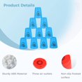thumbnail image 3 of Sport Stacking Cups, 24pcs Sports Stacking Cups Speed Training Game for Challenge Competition Travel Party Gift for Adults, 3 of 7