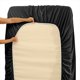 thumbnail image 5 of Juego de ropa de cama para el hogar Sábana de cama Funda de colchón Funda de almohada Juego de ropa de cama de poliéster de color sólido, Negro, Queen, 4pcs / set Eigraketly HA6267-28B, 5 of 7