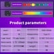 thumbnail image 4 of RGB LED Video Light 3000-5500K Studio Photo Light para fotografía (a todo color), 4 of 4