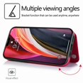 thumbnail image 3 of Leather Flip Wallet Case Card Holder Phone Back Cover for Samsung Galaxy S20 FE (Red), 3 of 8