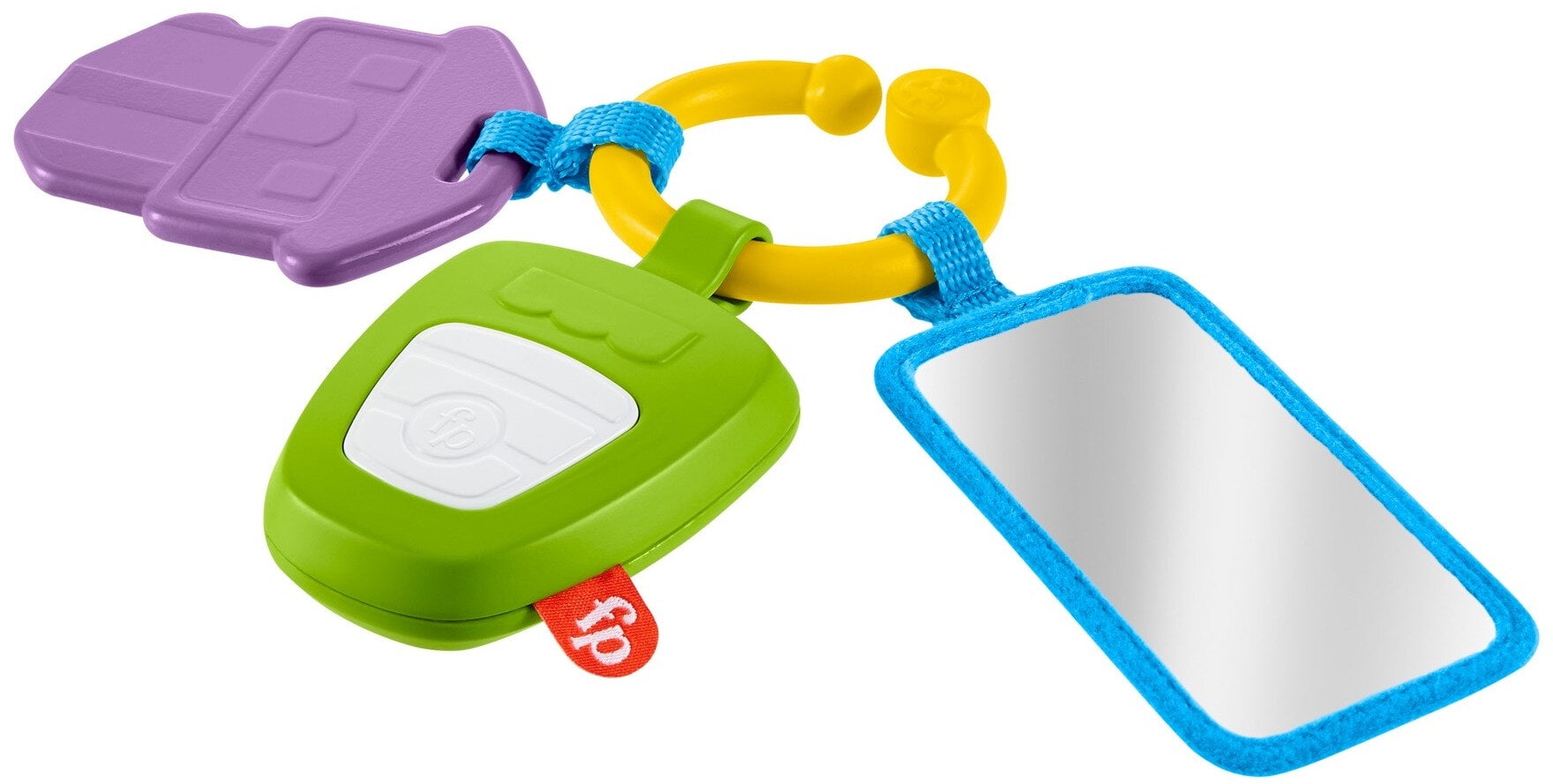 Fisher-Price Hit The Road Activity Keys, Baby Rattle Toy