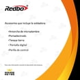 thumbnail image 2 of Soldadora Inversora Microalambre y Electrodos 120A 127V Redbo MIG-120M-127V, 2 of 7
