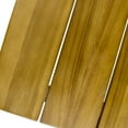 thumbnail image 6 of Leonardo Outdoor Industrial Acacia Wood Bar Set with Iron Frame, Teak and Rustic Metal, 6 of 14