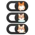 thumbnail image 1 of 3PCS Camera Cover Slide Blocker Dog Pattern Privacy Protection Webcam Cover, 1 of 5