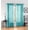 Turquoise, variant on 2 Pack: GoodGram Ultra Luxurious High Woven Elegant Sheer Grommet Curtain Panels - Turquoise