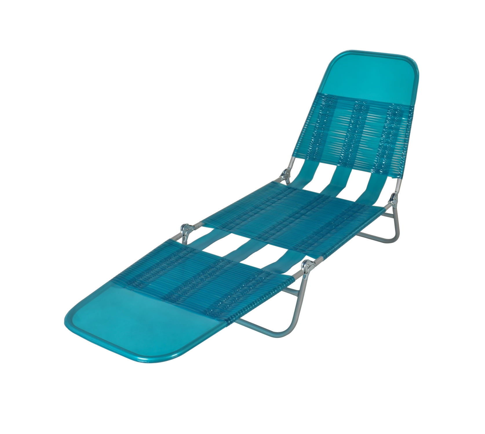 Mainstays Folding Jelly Chaise Lounge Chair, Turquoise | lupon.gov.ph