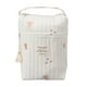 thumbnail image 3 of Bolsa para cochecito de bebé, bolsa para pañales con patrón bordado acolchado bonito, bolsa para pañales con claridad notable, 3 of 8