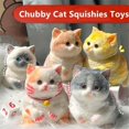 thumbnail image 4 of Squeeze Fluffy Cat Fidget Toys - Fun Squishy Sensory Toys - Delightful Birthday Present for Loved Ones Who Enjoy Cute, Calming Playthings, 4 of 4