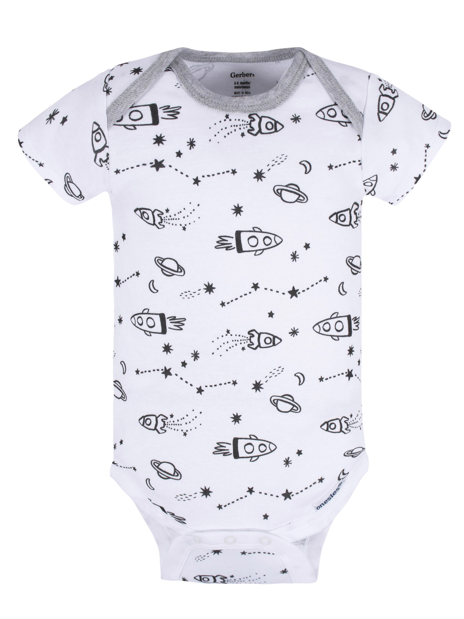Gerber Baby Boy Short Sleeve Onesies Bodysuits 8-Pack photo 3