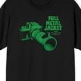 thumbnail image 2 of Full Metal Jacket DSLR Camera Crew Neck Short Sleeve Men's Black T-shirt-XL, 2 of 7