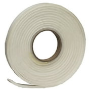 Frost King White Poly Foam Weather Seal For Doors and Windows 17 ft. L X 0.25 in.