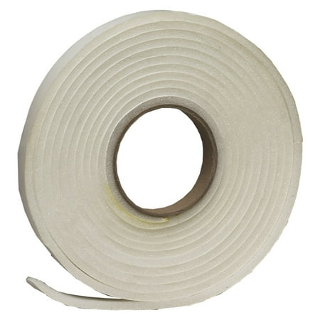 Frost King White Poly Foam Weather Seal For Doors and Windows 17 ft. L X 0.25 in.