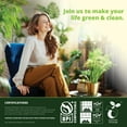 thumbnail image 5 of Simply Bio 55 Gallon Compostable Trash Bags Flat-Top, Heavy Duty Extra Thick 2 Mil, 208.2 Liter, 12 Bags, Large Lawn and Yard Waste Bag, ASTM D6400, US BPI and OK Compost Home Certified, 5 of 7