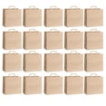 thumbnail image 2 of 50 bolsas de papel kraft para regalos de boda, cumpleaños y otros artículos. 28x28x15cm, 2 of 8