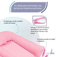 thumbnail image 3 of Cuna Nido Portátil Memory Foam Almohada Lactancia Color Rosa, 3 of 8