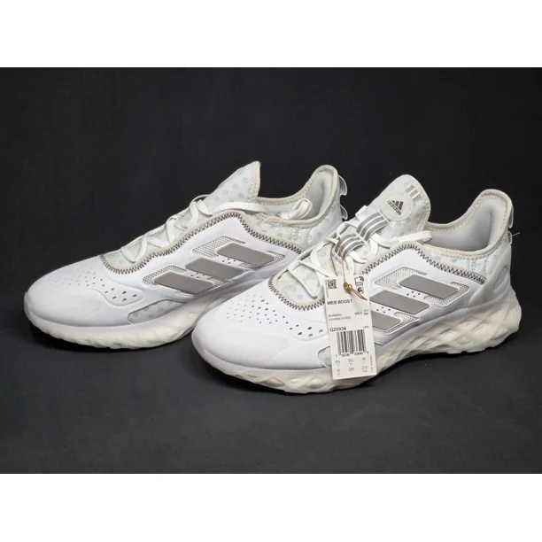 Adi-das Web Boost Mens Cloud White Sneakers Ultra Casual Running Shoes GZ0934 NBY
