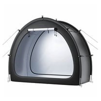 Bike Storage Tent, Fan-Shaped Waterproof Outdoor Bike Shelter for 1-2 Bikes