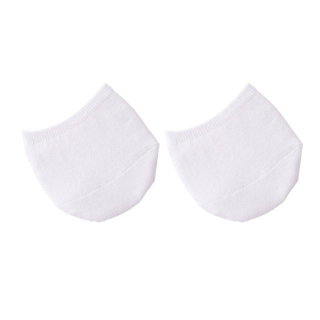 Qarigey Calcetines de verano para el antepié, calcetines cortos para cubrir los pies para niñas al aire libre que usan Medias Blanco Qarigey AP009905-02