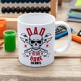 thumbnail image 3 of Personalized Coffee Mug Dad Mechanic Tool And Skull, Custom Dad Name Mechanic Skull Monster Cup, Gift For Grandpa, Dad, Husband From Grandma, Mom, Wife, Children On Birthday, Father Day, 3 of 7