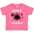 thumbnail image 3 of Inktastic Valentine's Day Papa's Lovebug Boys or Girls Toddler T-Shirt, 3 of 5