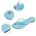 thumbnail image 5 of Wovix Women'S Slipper Open Toe Lightweight Comfy Slides Flip Flops Shoes Casual Classic Sandals Indoor Outdoor Shoes Orange 37, 5 of 8