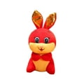 thumbnail image 5 of Cute Rabbit Stuffed Animal Doll Toy, Plush Animal Doll, Festival Supply ,Rabbit Figurine ,Chinese New Year Doll, for New Year Living Room B, 5 of 8