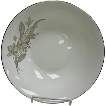 9.5" Bone Сhina Set of 2 Deep Plate, Serving Bowls, Large Salad Bowls, Fruit Bowls, Side Dishes, Pho, Pasta