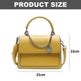 thumbnail image 2 of Bolso de hombro de viaje diario bolso mensajero de pu adecuado para citas, adecuado para mujeres, 2 of 5
