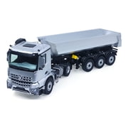 Kabolite RTR Car 1/14 4X4 RC Tractor Truck 3Axles Electric Lifting Dump Trialer