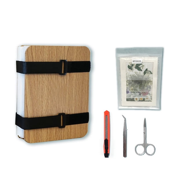 A5 Flower Press Kit Professional Pressing Plate Dry Plate Including Instructions Making Specimen for Art and Decoupage Projects