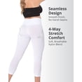 thumbnail image 4 of SlimMe Women's High-Waist Control Seamless Shapewear Leggings - Womens - Female, Medium, White, 4 of 12