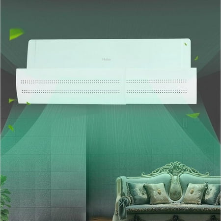 

Piebxs Home Retractable Air Conditioner Air Deflector Universal Adjustable Air Conditioning Deflector Air Diverter Cover Telescopic Wind Direct Blowing Windshield Wind