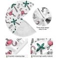 thumbnail image 2 of GZHJMY Flamingo Christmas Tree Skirt Home Decoration Large Round Christmas Tree Skirt for Holiday Party Home Christmas Day Ornaments, 35.4", 2 of 6