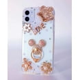 thumbnail image 1 of Compatible with iPhone 12/iPhone 12 Pro Case 3D Glitter Cartoon Mickey Mouse Bling Case Shiny Crystal Rhinestone Diamond Bumper Clear Protective Cover Designed for iPhone 12/12 Pro 6.1'', 1 of 4