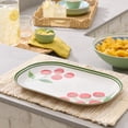 thumbnail image 3 of Better Homes and Gardens Bamboo Melamine Tomato Beige Serving Tray, 3 of 6