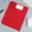 Red, variant on Goohaering Binders, Letter Size Plastic Folder - 11-Ring Binder with Snap Button, 8 Colors, Removable Label Pocket, for Document Organization, Loose-Leaf Foldersunder $5, Red