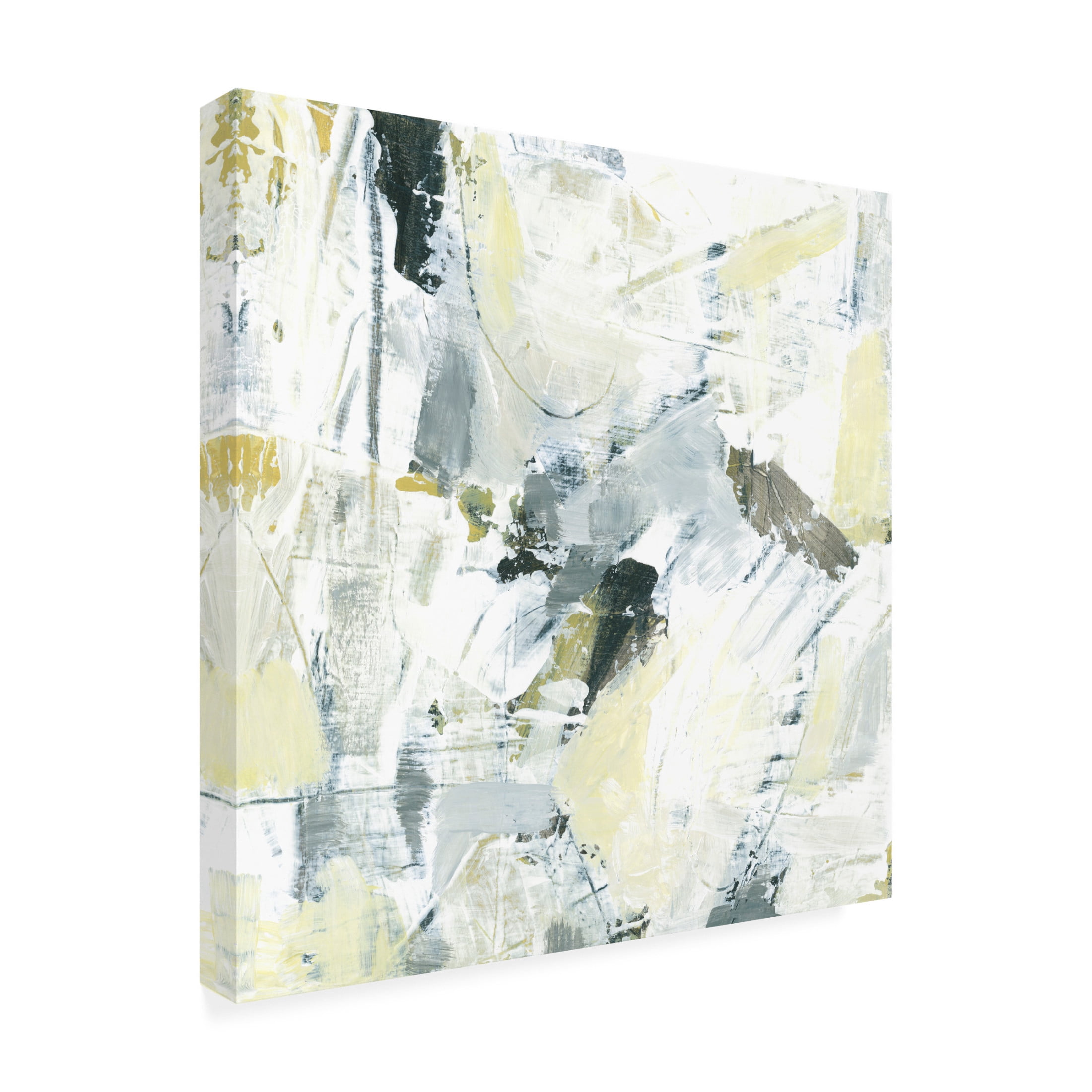 Trademark Fine Art June Erica Vess Citron Graffiti IV Canvas Wall Art