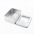 thumbnail image 1 of Caja de hierro para embalaje con ventana rectangular, accesorios y piezas, caja de hierro para embalaje general, caja de hojalata, 1 of 2