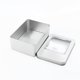 thumbnail image 1 of Caja de hierro para embalaje con ventana rectangular, accesorios y piezas, caja de hierro para embalaje general, caja de hojalata, 1 of 2
