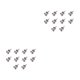 thumbnail image 2 of Moyic 10Pcs/Lots Guitar Strap Locks Wear-resistant End Electric Guitar Bass Tail Nail Pegs Classical Lock Anti-skidding Button 2piezas, 2 of 6