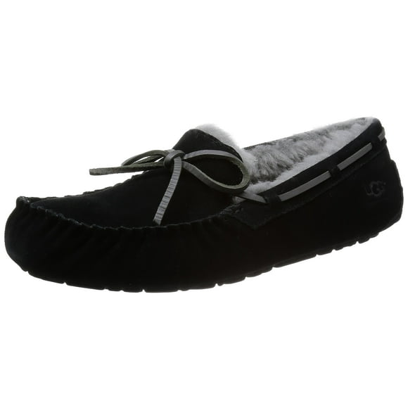 UGG Men's Olsen Moccasin, Black, 17 M US