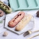 thumbnail image 5 of Hot Dog Bun Pan, Silicone Hot Dog Bun Mold Non-Stick Bread Form, 5 of 5